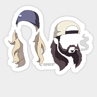 Jay & Silent Minimalism Sticker